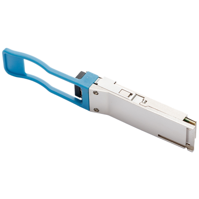 Módulo transceptor QSFP+ - Longitud de Onda 1310 nm - Fibra monomodo - Conector LC dúplex - Máxima distancia 10 km - 40Gbps - 40GBASE-LR4