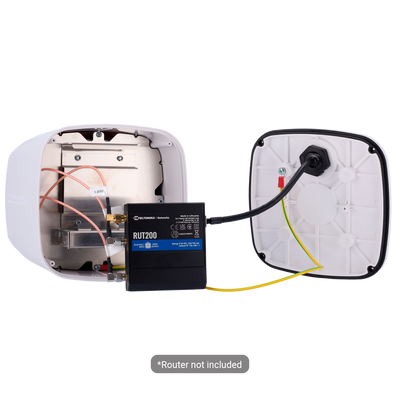Teltonika Antena de exterior Industrial  - 4G Combo LTE/Wi-Fi - Montaje en poste/mástil - Conectores SMA - Certificado para exterior IP67 - Antena+Carcasa para montaje