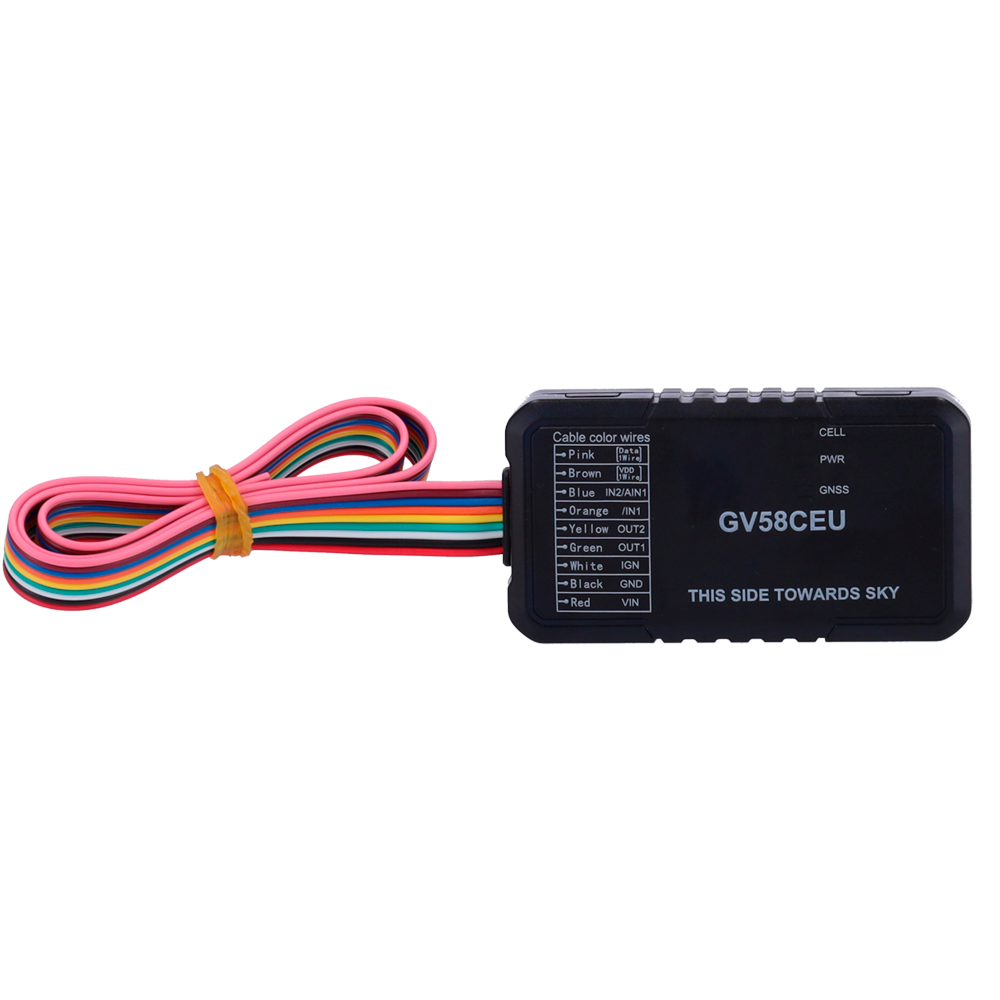 Mini tracker de bajo consumo - LTE Cat 1 con backup 2G - Compacto para instalaciones ocultas - Soporta 1-wire - Soporta BLE 5.2