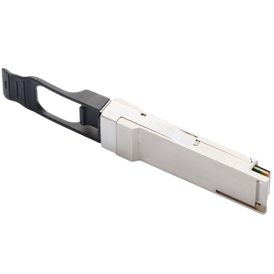 Modulo transceiver QSFP+ - Lunghezza d'onda 850 nm - Fibra multimodale - Connettore MTP/MP0  - Massima distanza 100 m - 100Gbps - 100GBASE-SR
