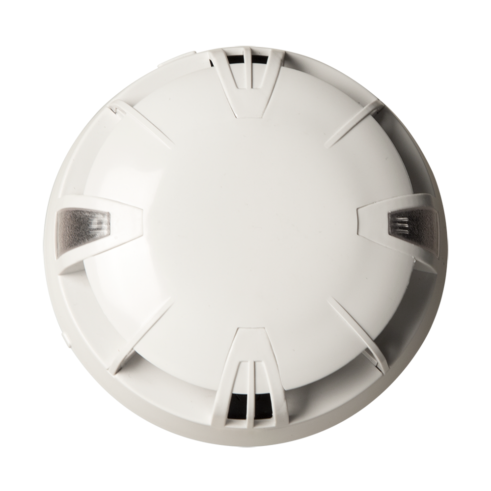 Detector óptico - El detector integra un transceptor NFC - Configuración y visualización a través de APP - Gráfico de la última alarma detectada - Control dinámico y compensación de sensibilidad - Montaje en la base universal TFBASE01N