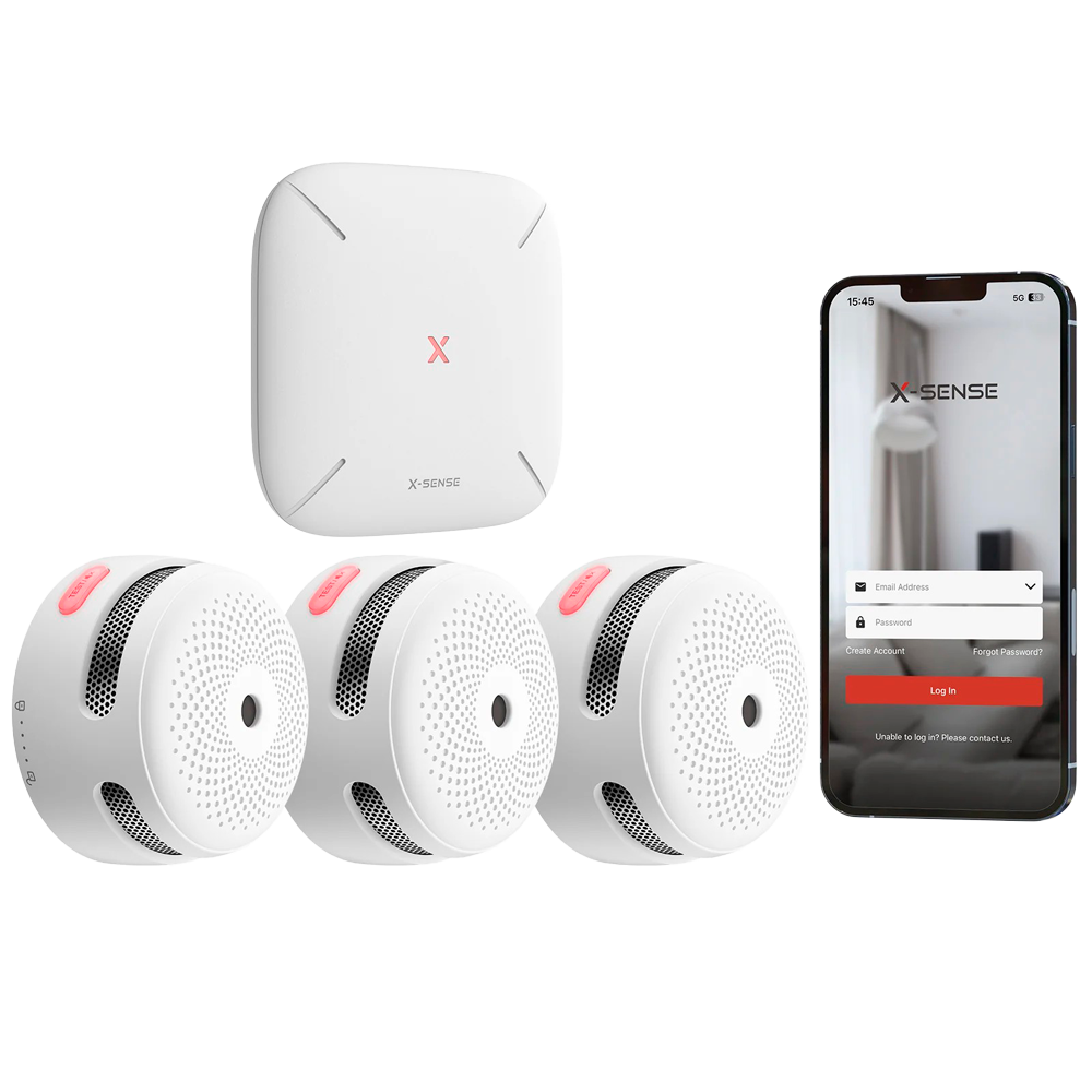 Hub de comunicación X-Sense - Permite conectar 50 detectores en la misma red - Control y avisos a través de APP para Smartphone - Comunicación WiFi 2.4GHz - Indicador luminoso de estado - Reducido tamaño