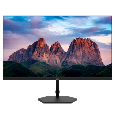 Monitor Univew LED 27"  - DPx2. HDMIx2, Audio OUT - Risoluzione 3840x2160 - Luminosità 250 cd/m2 - Tempo di risposta 14 ms