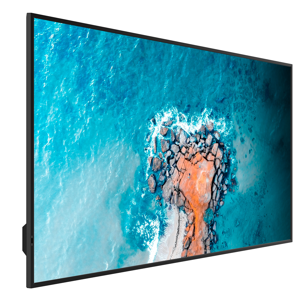 Monitor HISENSE DLED 4K 55" | Serie DM - Risoluzione 3840x2160 - 2 ingressi HDMI 2.0 - Utilizzo intenso 24/7 - Altoparlanti integrati - Android 11