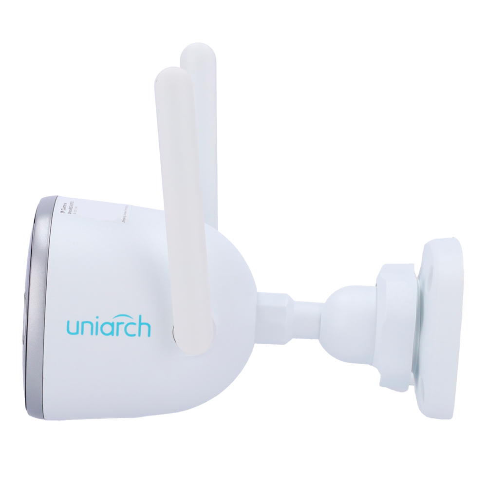 Telecamera IP WiFi 2 Megapixel - Serie Uniarch - 2 MP | Ottica 2.8 mm - IR 20 m | DWDR | Microfono e altoparlante integrati - Ultra H.265 | IP67 | Sovratensione 4000 V - Wifi IEEE802.11b/g/n