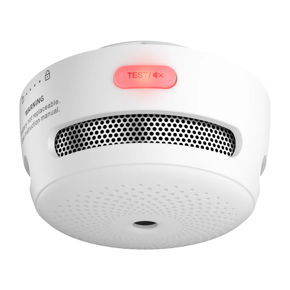 Mini detector de humo autónomo X-Sense - Permite conectar 24 detectores por RF 868MHz - Duración de la batería 5 años (reemplazable) - Indicador luminoso de alarma - Alarma sonora 85 dB a 3m - Certificado EN 14604