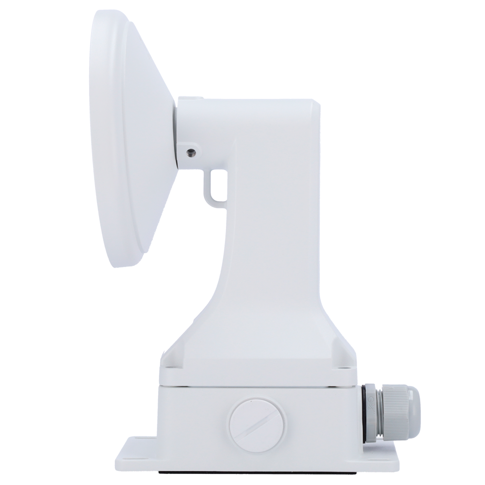 Soporte para domos Safire Smart - Para cámaras domo con caja de conexión - Peso neto 907 g - Fabricando en acero laminado ADC12 - Color blanco - Diseño a prueba de polvo