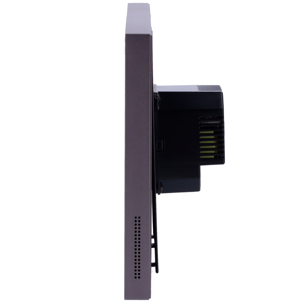 Monitor Android 10.0 per domotica - Schermo TFT da 8" | Applicazioni di terze parti - Audio bidirezionale | Monitor del videocitofono - TCP/IP, WiFi, Bluetooth, ZigBee, KNX, SIP - Sensori ambientali 2 relè - Connessione Cloud