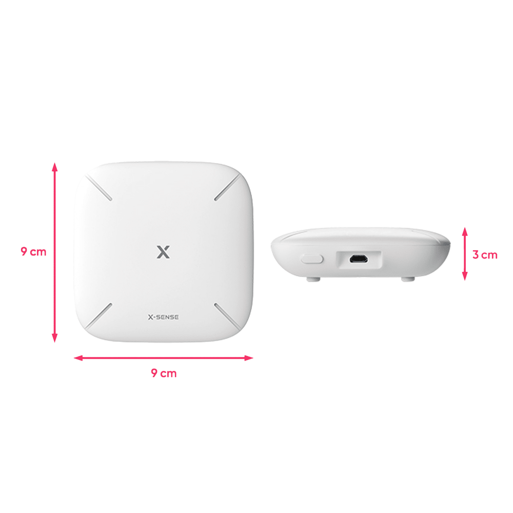 Hub de comunicación X-Sense - Permite conectar 50 detectores en la misma red - Control y avisos a través de APP para Smartphone - Comunicación WiFi 2.4GHz - Indicador luminoso de estado - Reducido tamaño