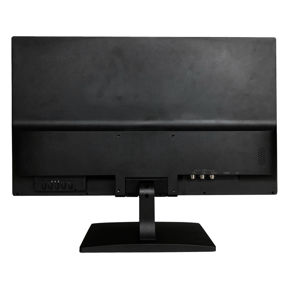 Monitor SAFIRE LED 22" 4N1 - Progettato per la videosorveglianza 24/7 - HDMI e BNC - Risoluzione 1920x1080 - Nessuna distorsione d'immagine - Supporto VESA 100x100 mm