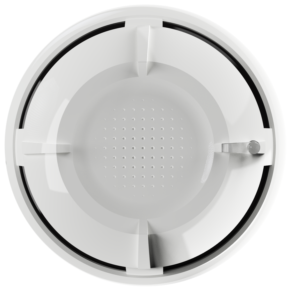 Algoritmos inteligentes - Amplitud/frecuencia con optimización automática - Diseño de cámara de humo patentado - El dispositivo se suministra con un kit de montaje