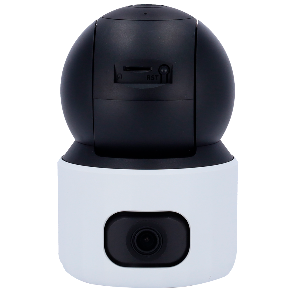 Cámara IP PT 3 Megapíxel - Gama Uniarch WiFi
- 3 MP | Lente 4.0 mm - IR 10 m |DWDR |Micrófono y altavoz incorporados - Ultra H.265 | Indicador LED | Ranura microSD - Wi-Fi 2.4G | Uniarch APP | UMD