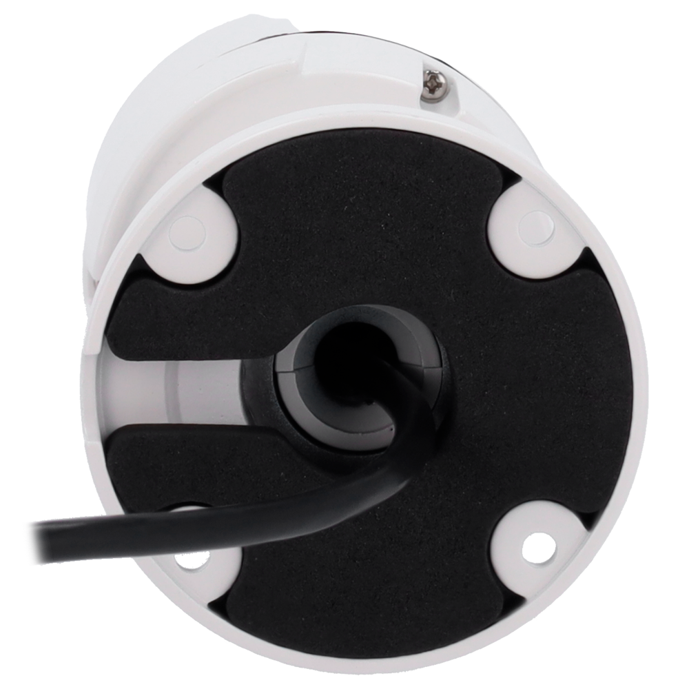 Cámara bullet Gama 1080p ECO - 4 en 1 (HDTVI / HDCVI / AHD / CVBS) - 1/2.9" CMOS 2.0Mpx - Lente 1.8 mm gran angular 180º - LEDs IR y Luz cálida Alcance 20 m - Gran angular sin deformación esférica