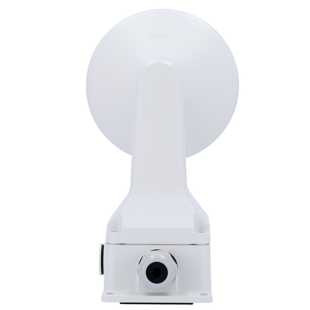 Soporte para domos Safire Smart - Para cámaras domo con caja de conexión - Peso neto 907 g - Fabricando en acero laminado ADC12 - Color blanco - Diseño a prueba de polvo