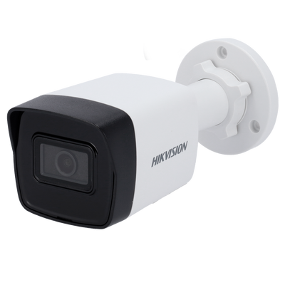 Hikvision - Telecamera Bullet IP gamma Value - Risoluzione 4 Megapixel (2560x1440) - Ottica 2.8 mm  - EXIR IR portata 30 m | PoE (IEEE802.3af) - Rilevamento del movimento 2.0