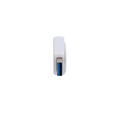 Pendrive USB Hikvision - 128 GB de capacidad - Interfaz USB 3.2 - Velocidad máxima de lectura/escritura 120/45 MB/s - Diseño compacto, color blanco