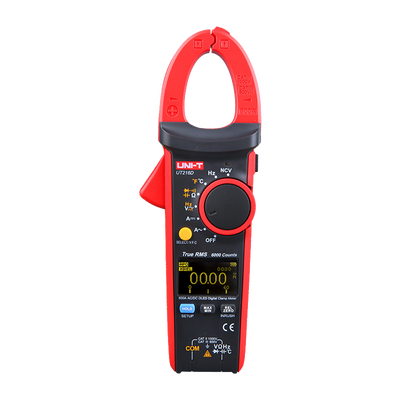 Pinza amperimétrica OLED - Medición en DC hasta 1000V y 600A - Medición en AC hasta 750V y 600A - Resistencia/capacitancia/frecuencia/temperatura - Auto Rango | Test diodos | True RMS | NVC - Apertura de pinza de 30mm