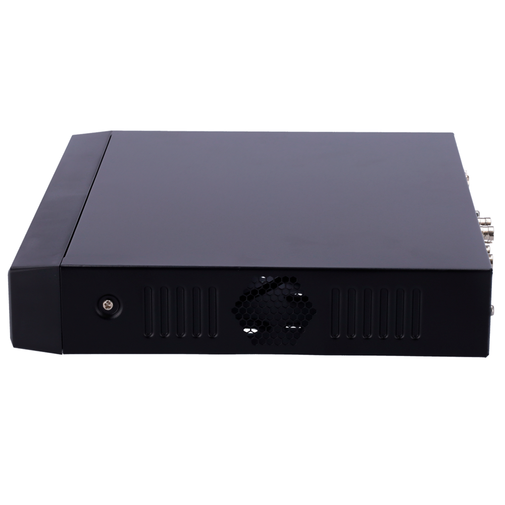 Videoregistratore 5n1 X-Security - 4 CH HDTVI/HDCVI/AHD/CVBS(5Mpx) + 2 IP(6Mpx) - Audio su coassiale - Risoluzione videoregistratore 5M-N (10FPS) - 1 CH Riconoscimento facciale - 2 CH Riconoscimento di persone e veicoli
