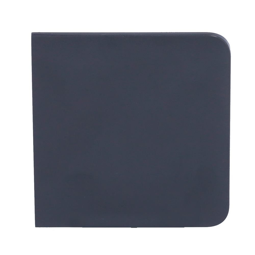 Panel táctil para un interruptor de luz - Compatible con AJ-LIGHTCORE-1G - Compatible con AJ-LIGHTCORE-2W - Retroiluminación LED - Panel táctil lateral sin contacto - Color grafito