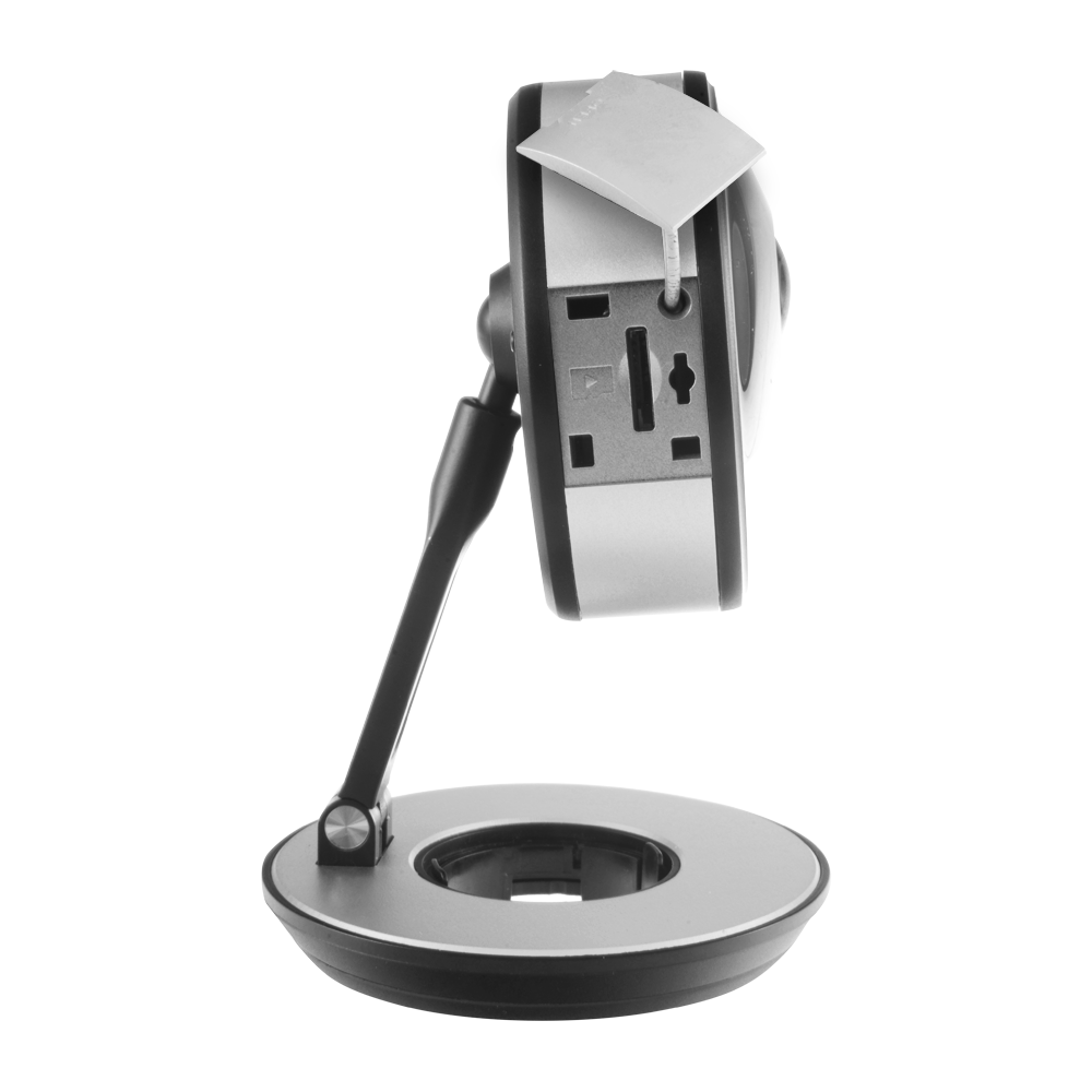 Wi-Fi IP Camera 3 Megapixel - 1/3" Progressive Scan CMOS - Compressione H.265+ / H.265 - Lente grandangolare 180º - IR LEDs portata 10 m - CMS e App per Smartphone / Tablet (Safire Connect)