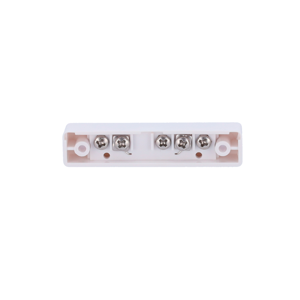 Contatto magnetico - Adatto per l'installazione nel legno - Tecnologia di rilevamento reed - Sistema di collegamento per 5 terminali - Resistenza agli urti meccanici ed elettrici