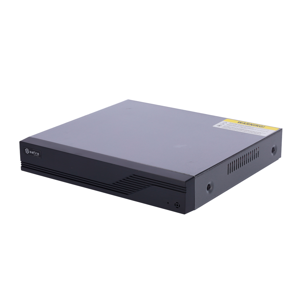 Safire Smart
- Videoregistratore analogico XVR Serie HG - 16CH HDTVI/HDCVI/HDCVI/AHD/CVBS/CVBS/ 16+2 IP - Uscita HDMI Full HD e VGA / 1 HD
- 1080P Lite (25FPS) - Audio