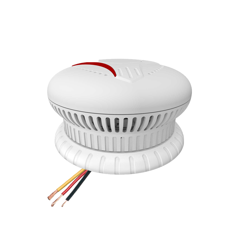 Rilevatore di fumo stand-alone ANKA - Alimentazione principale AC220~240V - Batteria di riserva di 10 anni - Spia di allarme - Allarme acustico 85 dB a 3m - Certificato EN 14604:2005 - Innowatt
