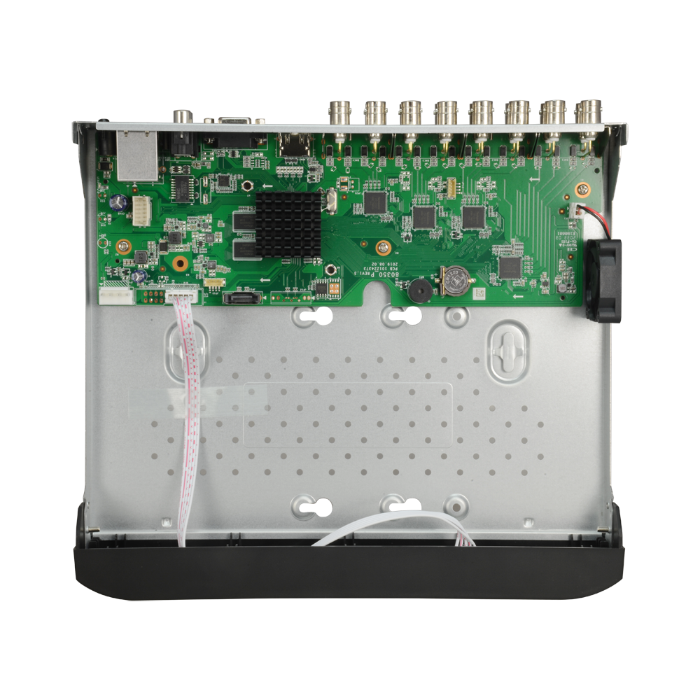 Videograbador Safire 5n1 - Audio sobre cable coaxial - 16CH HDTVI/HDCVI/HDCVI/AHD/CVBS/CVBS/ 16+2 IP - 1080P Lite (15FPS) - Salida HDMI Full HD y VGA - 1 HDD