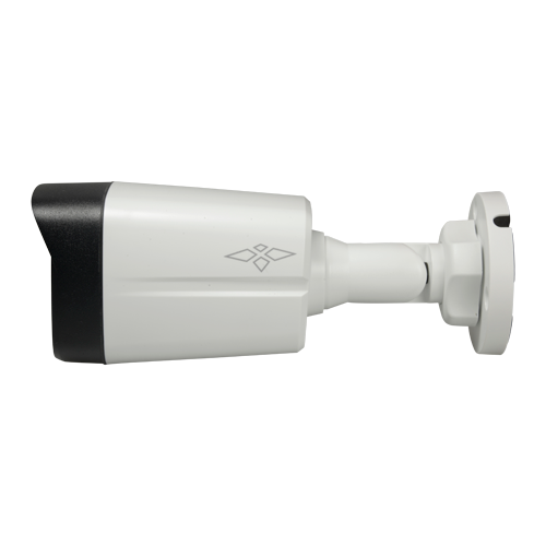 Telecamera bullet HDTVI, HDCVI, AHD e analogico di sicurezza X-Security - 1/2.7" CMOS 8 Megapixel - Lente 2.8 mm - WDR (120dB) - IR 80 m | Microfono incorporato - Impermeabile IP67