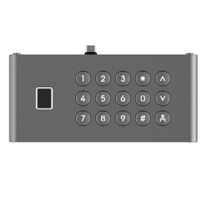 Módulo periférico - Añade teclado físico - Conexión USB - Apertura con huella y PIN - Apto para exterior IP65 - Compatible con DS-KD9633