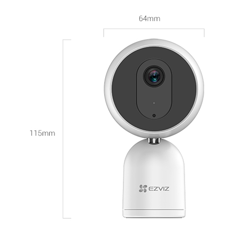 Telecamera Wifi Megapixel Ezviz 2Megapixel - Compressione H.264 - Lente 2.8 mm / 124º - Audio bidirezionale - LED IR Distanza 12 m - App Ezviz e connessione P2P