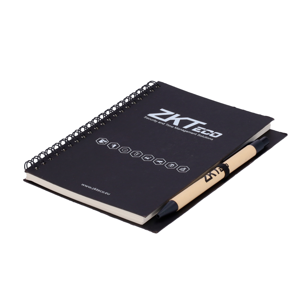 ZKTeco - Ring binder - A6 format - Pen with black ink