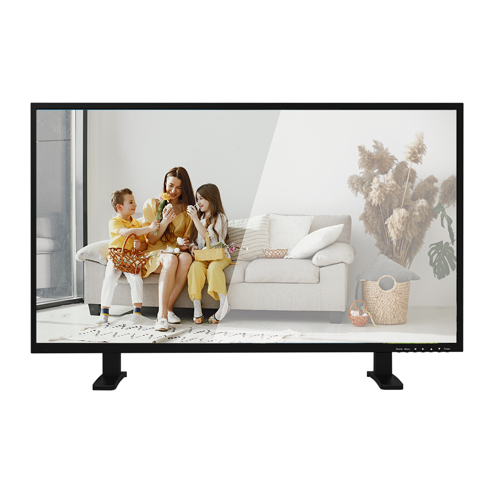 Monitor SAFIRE LED 43" - Progettato per la videosorveglianza 24/7 - Risoluzione 4K (3840x2160) - Formato 16:9 - 1xHDMI, 1xDVI, 1xVGA,1xUSB, 1xBNC - 2 Altoparlanti