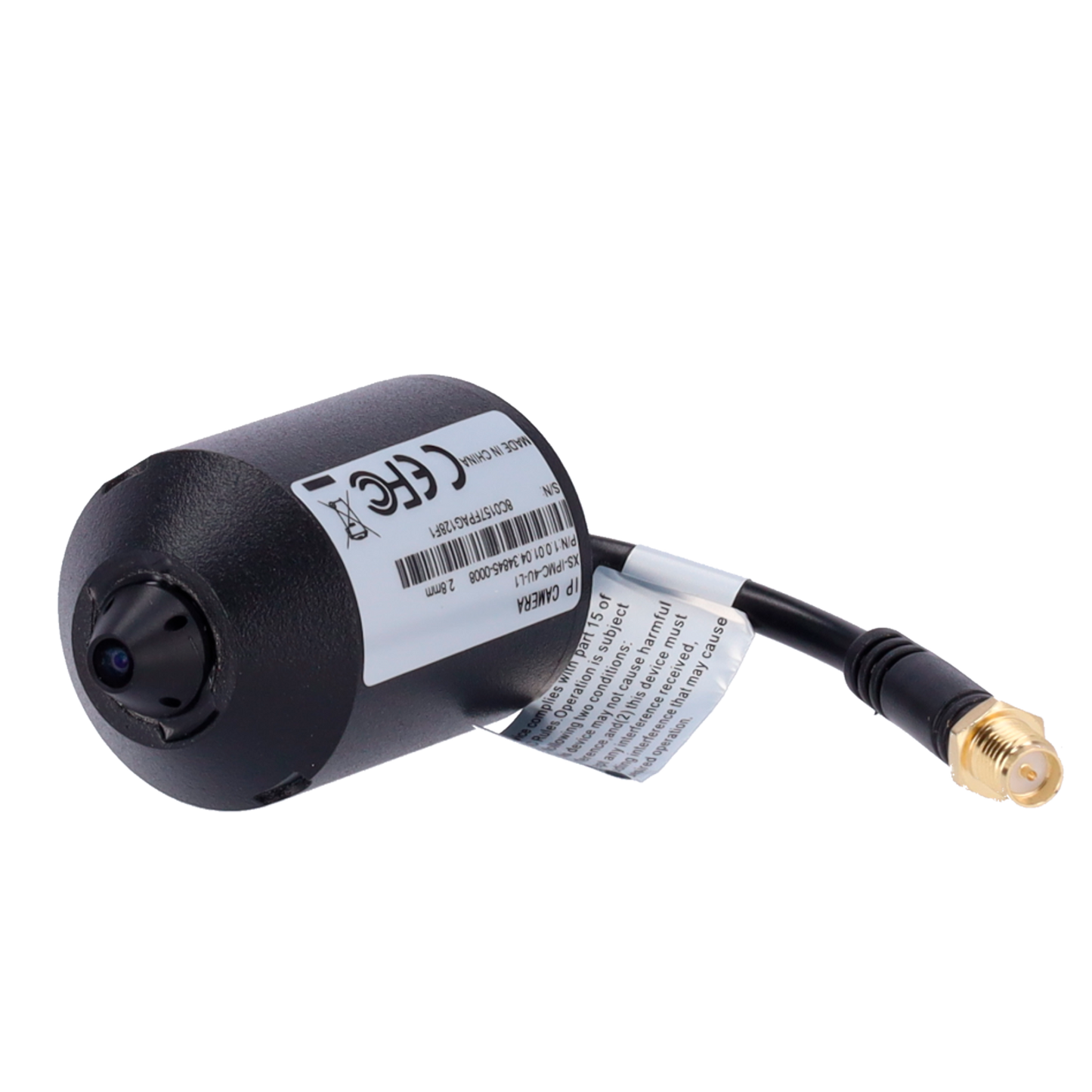 Cámara IP de 4 Megapíxeles - CMOSStarlight de escaneo progresivo de 1/2,7" - Lente de 2,8 mm - Iluminación mínima 0,005 Lux - WEB, software CMS, teléfono inteligente y NVR - Montaje cerrado