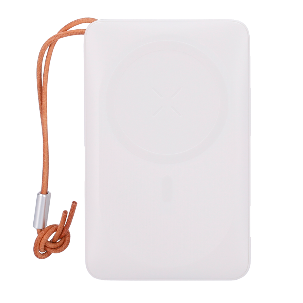 VEGER - Power bank magnetico e wireless - Capacità 10000mAh (38.5Wh) - Ricarica veloce 22.5W - Ingressi USB-C e Lightning - Uscite USB-B, USB-C, wireless