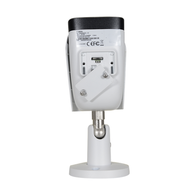 Telecamera Bullet IP 4 Megapixel Gamma Ultra - 1/2.7” Progressive Scan CMOS - Compressione H.265+/H.265/H.264+/H.264 - Lente 2.8 mm / LEDs IR distanza 30 m - WDR | Allarmi | Audio e Microfono integrado - WEB, DSS/PSS, Smartphone e NVR