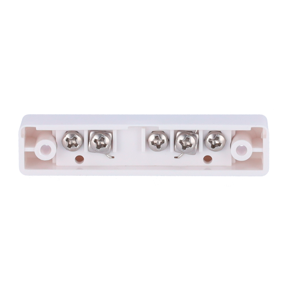 Magnetic contact - Suitable for installation in wood - Reed sensing technology - NC terminal connection system - Resistance to mechanical and electrical shocks