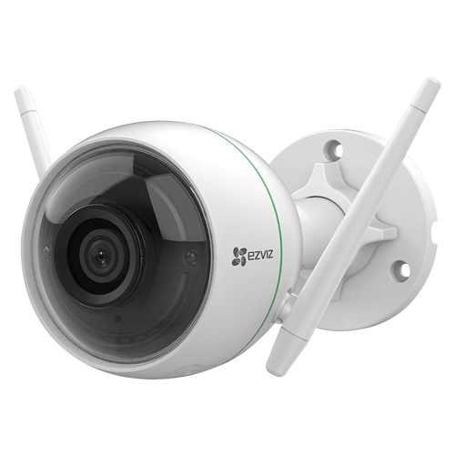 Telecamera Wifi Megapixel Ezviz 2Megapixel - Compressione H.264 - Lente 4 mm / IR 30 m - Microfono - Wifi a lungo raggio - Adatta per esterni IP66