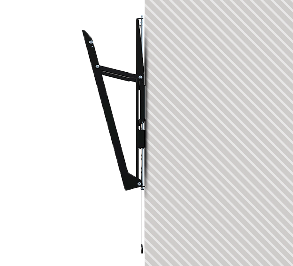Soporte con inclinación para monitor - Hasta 86" - Max peso 130Kg - VESA 1000x600mm