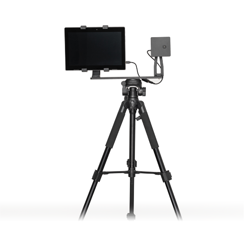 Telecamera termografica con monitoraggio da PC - Misurazione della temperatura corporea in tempo reale - Risoluzione termica 256x192 | Precisione ±0.5ºC - Sensibilità termica ≤50mK - Misurazione della temperatura su volti fino a 2 m di distanza - Monitora