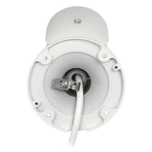 Cámara Bullet IP de 4 Megapíxeles - CMOS de escaneo progresivo de 1/3" - Compresión H.265+ / H.265 - Lente motorizada 2.8~12 mm Enfoque automático - Matrix IR Alcance 30 m - IP67 | WDR | Audio | Alarmas