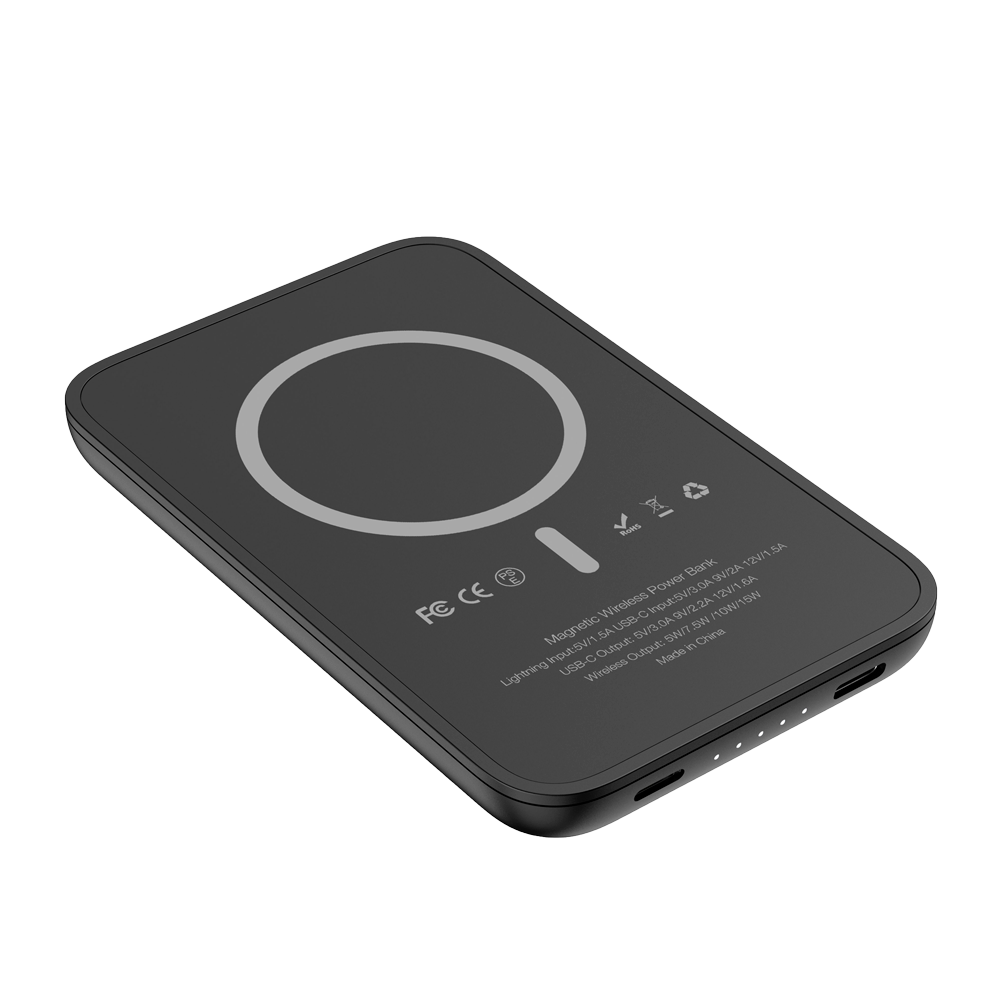VEGER - Batería externa - Capacidad 5000 mAh - Voltaje 3.85 V /Polímero de litio - Capacidad nominal 6050 mAh - Potencia 18.5Wh