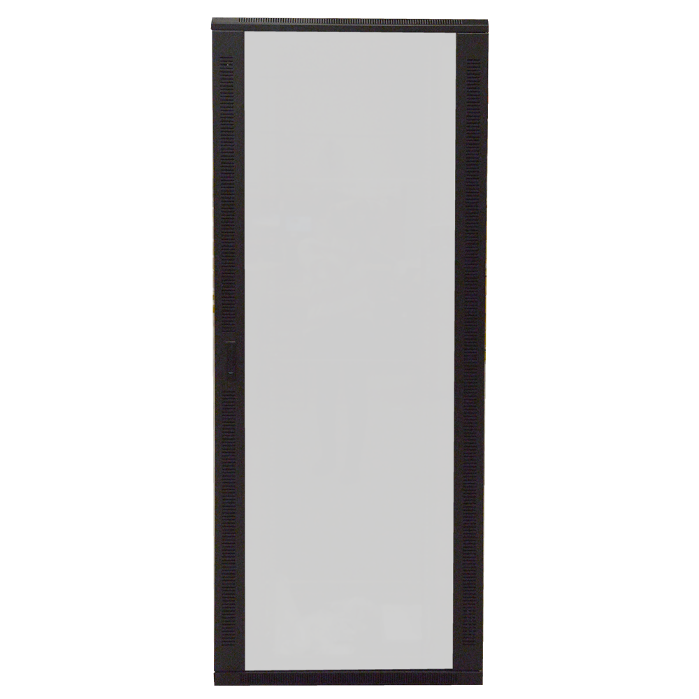 Armario rack de suelo - Rack de 19", hasta 42U + 12U vertical disponibles - Hasta 800 kg de carga - Con ventilación y pasacables - 4 ventiladores, 2 bandejas y PDU 6 zócalos - Se entrega montado