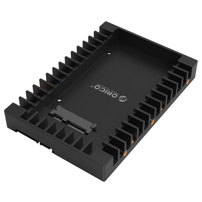 Adattatore per Hard Disk 2.5" a 3.5" - In plastica - Fino a 6Gbps - Interfaccia SATA I, II, III - Capacità illimitata - 147 x 101 x 26.3 mm