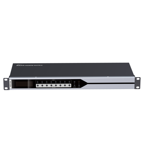 Moltiplicatore di segnale HDMI - 8 entrate HDMI - 8 uscite HDMI - Fino a 4K (entrata e uscita) - Consente il controllo remoto - Alimentazione DC 12 V