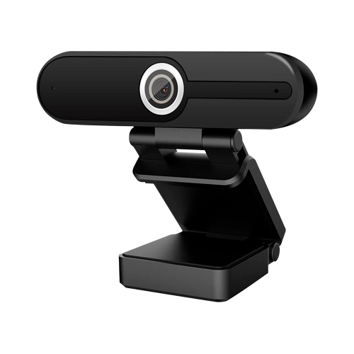 Telecamera web (Webcam) - Risoluzione 4Mpx - Angolo di visione 85º - Microfono integrato - USB 2.0 - Plug & Play