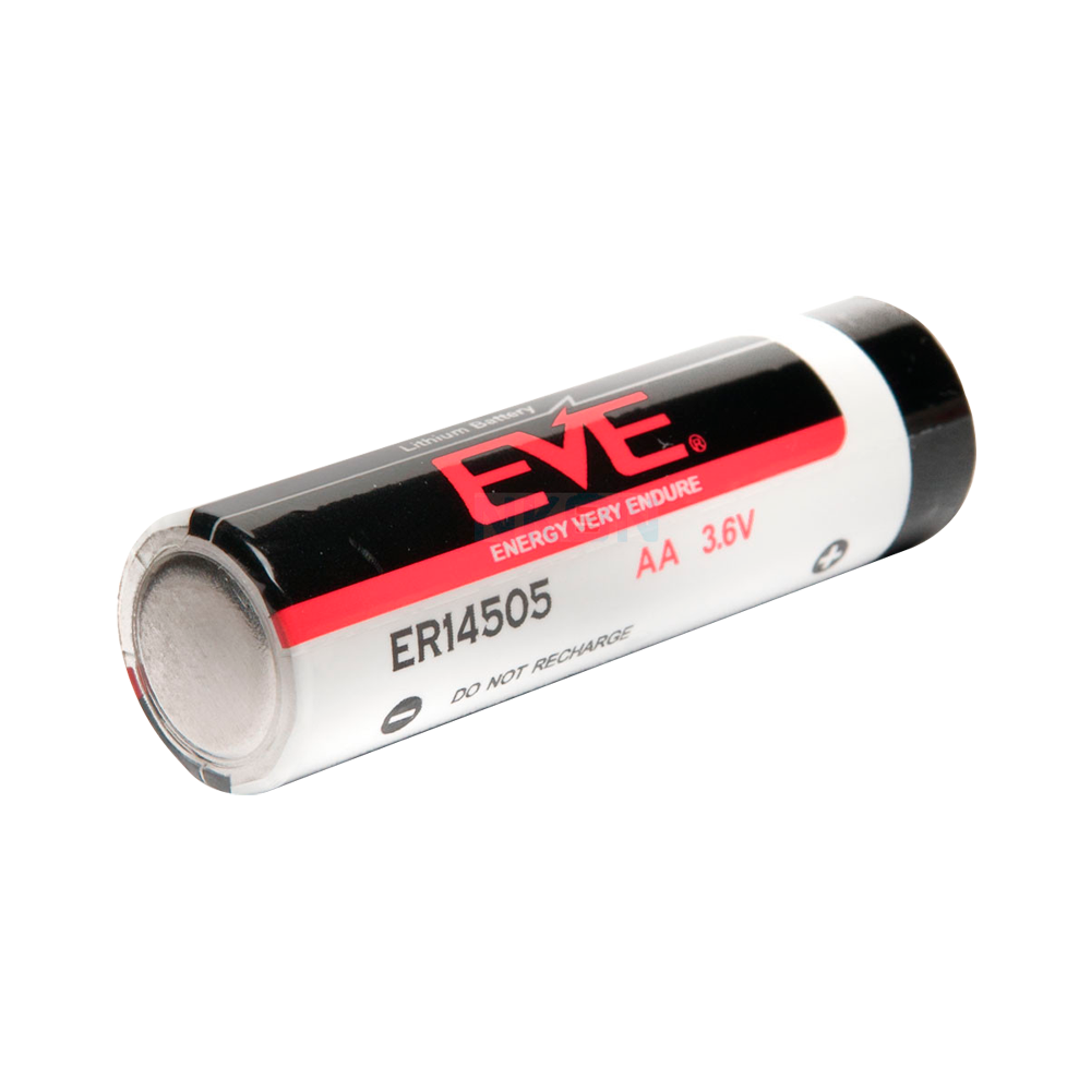 EVE - Pila AA / ER14505 - Voltaggio 3.6 V - Litio - Capacità nominale 2600 mAh - Compatibile con i prodotti a catalogo