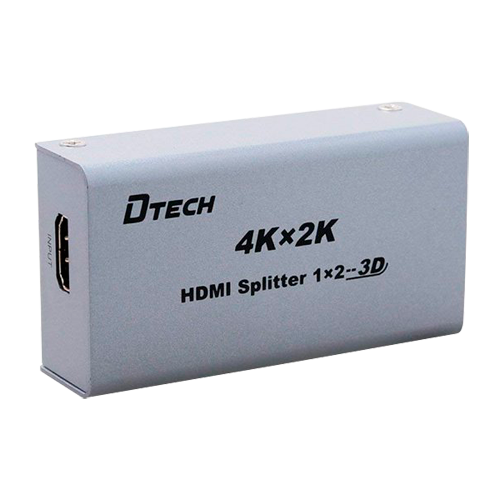Moltiplicatore di segnale HDMI - 1 ingresso HDMI - 2 uscite HDMI - Fino a 4K*2 - Lunghezza massima in uscita 25 m - Alimentazione DC 5 V
