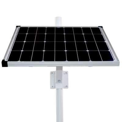 Safire - Pannello solare da 80W - Monocristallino - Tensione nominale 18V - Staffa per montaggio su palo