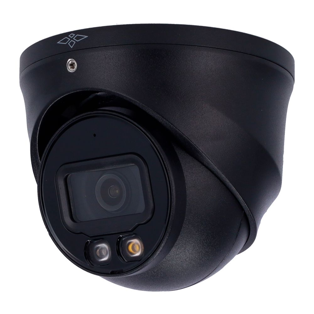 Cámara Turret IP X-Security WizSense NEGRO - 4 Megapixel  (2688 × 1520) - Lente 2.8 mm  - PoE | H.265+ - Micrófono integrado | Micro SD hasta 256GB - Funciones Inteligentes | Smart Dual Iluminación